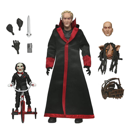 Saw - Figura a escala de 7 pulgadas Ultimate - Jigsaw Killer (Black Robe)