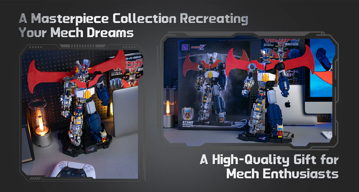PANTASY - Mazinger - Mechanical Mecha  (Bloques para armar y play set de 15")