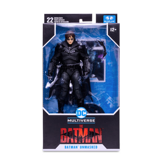 MC FARLANE - DC Multiverse - The Batman (Movie 2022) - Batman Unmasked (Figura de 7")