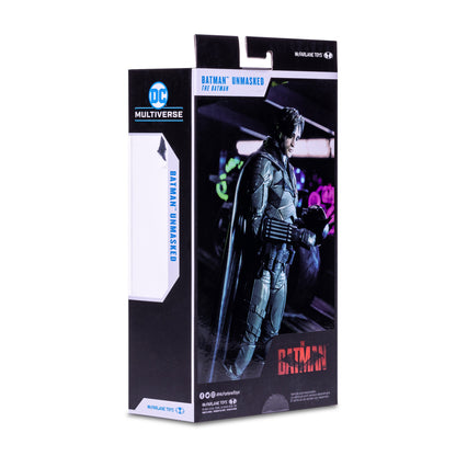 MC FARLANE - DC Multiverse - The Batman (Movie 2022) - Batman Unmasked (Figura de 7")