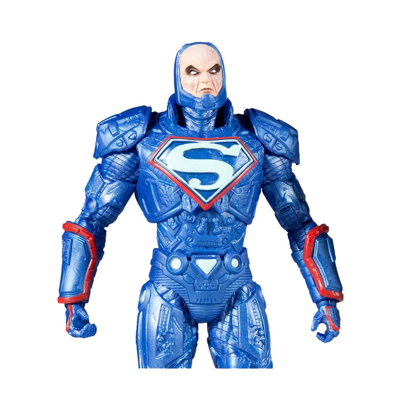 MC FARLANE - DC Multiverse: JLA: The Darkseid War - Lex Luthor (Blue Power Suit) (Figura de 7")