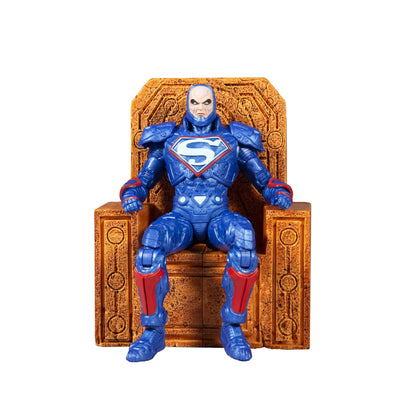 MC FARLANE - DC Multiverse: JLA: The Darkseid War - Lex Luthor (Blue Power Suit) (Figura de 7")