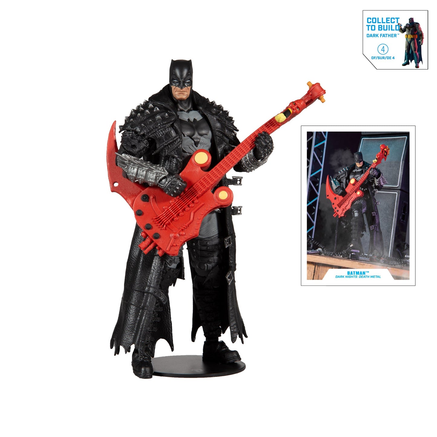 MC FARLANE - DC Multiverse: Dark Nights Metal - Death Metal Batman (BAF Darkfather) (Figura de 7")