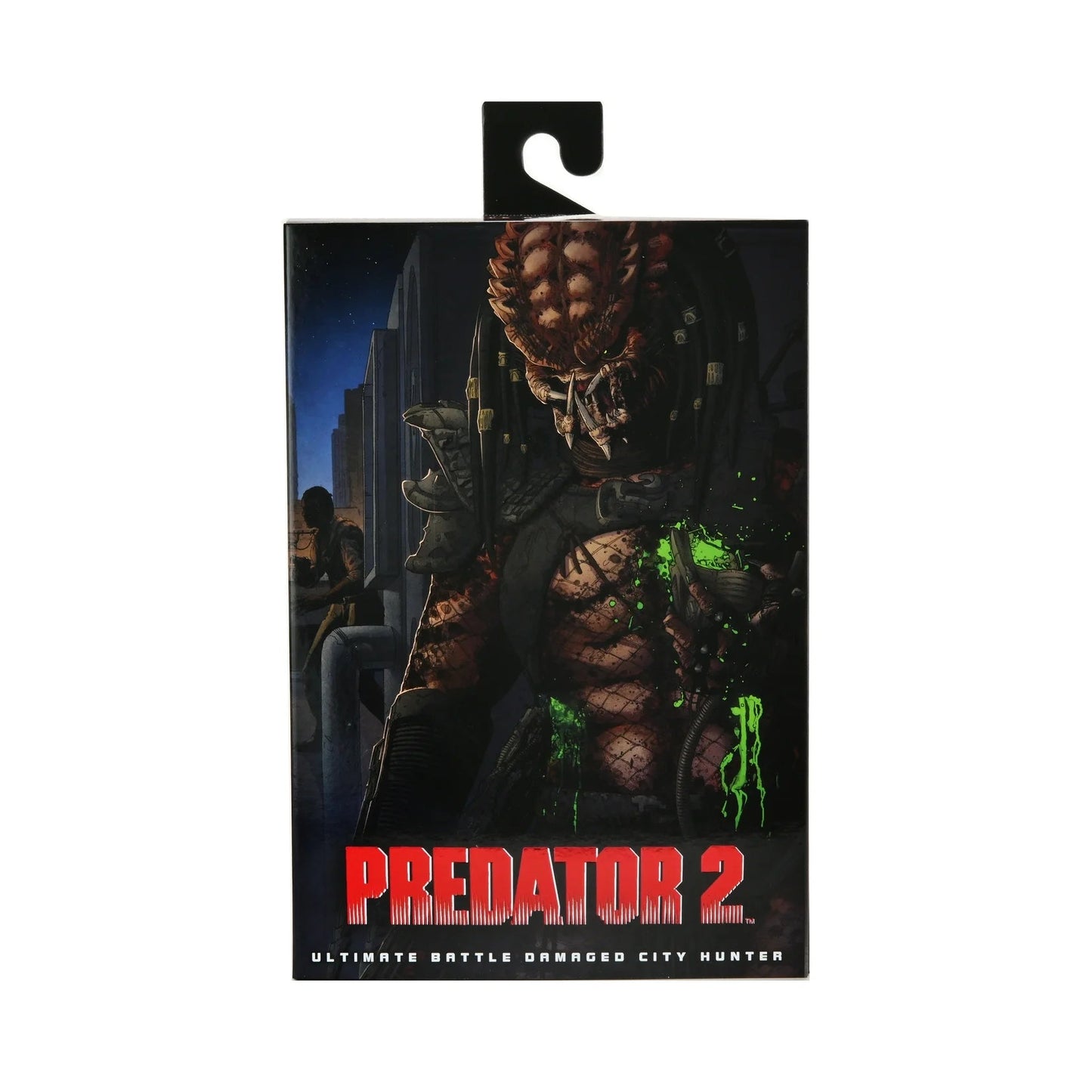 NECA - Predator 2 - Battle Damage City Hunter (Figura de 7")