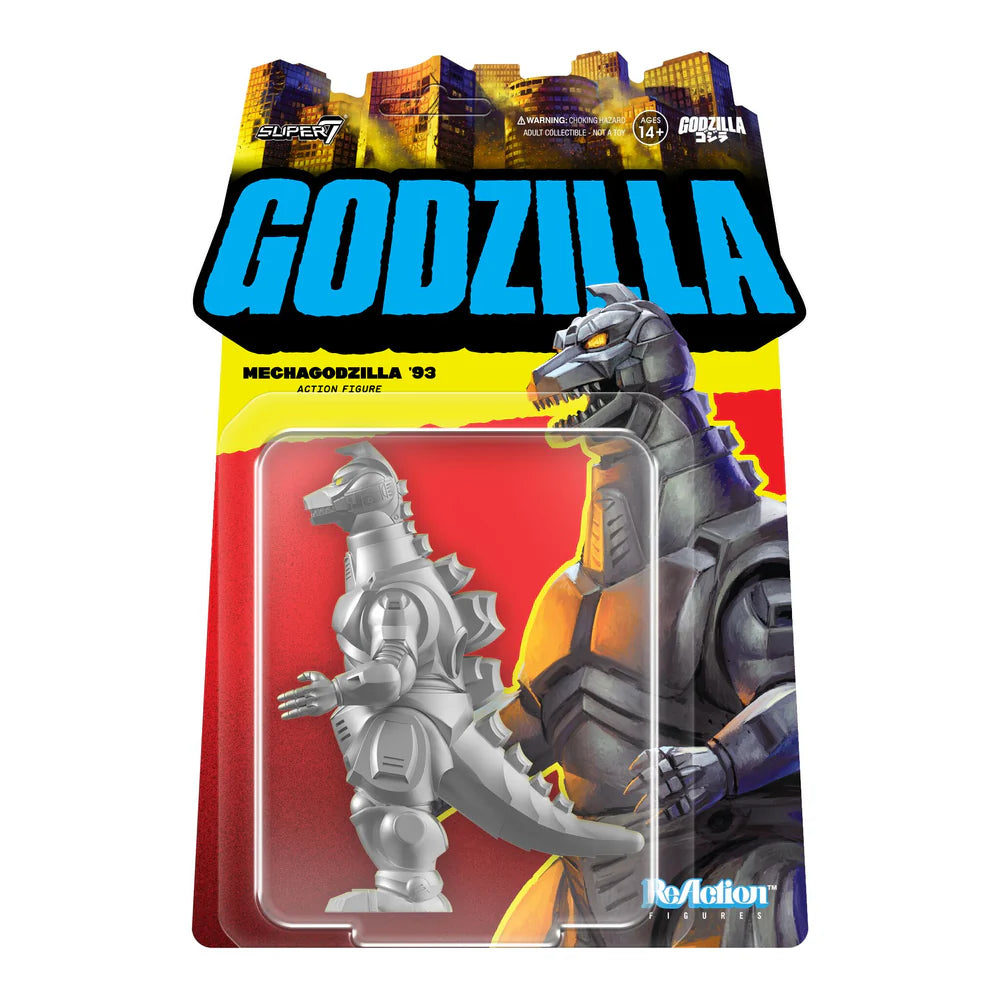 SUPER 7 - TOHO - Godzilla ReAction - Mechagodzilla 93' (Figura de 4")