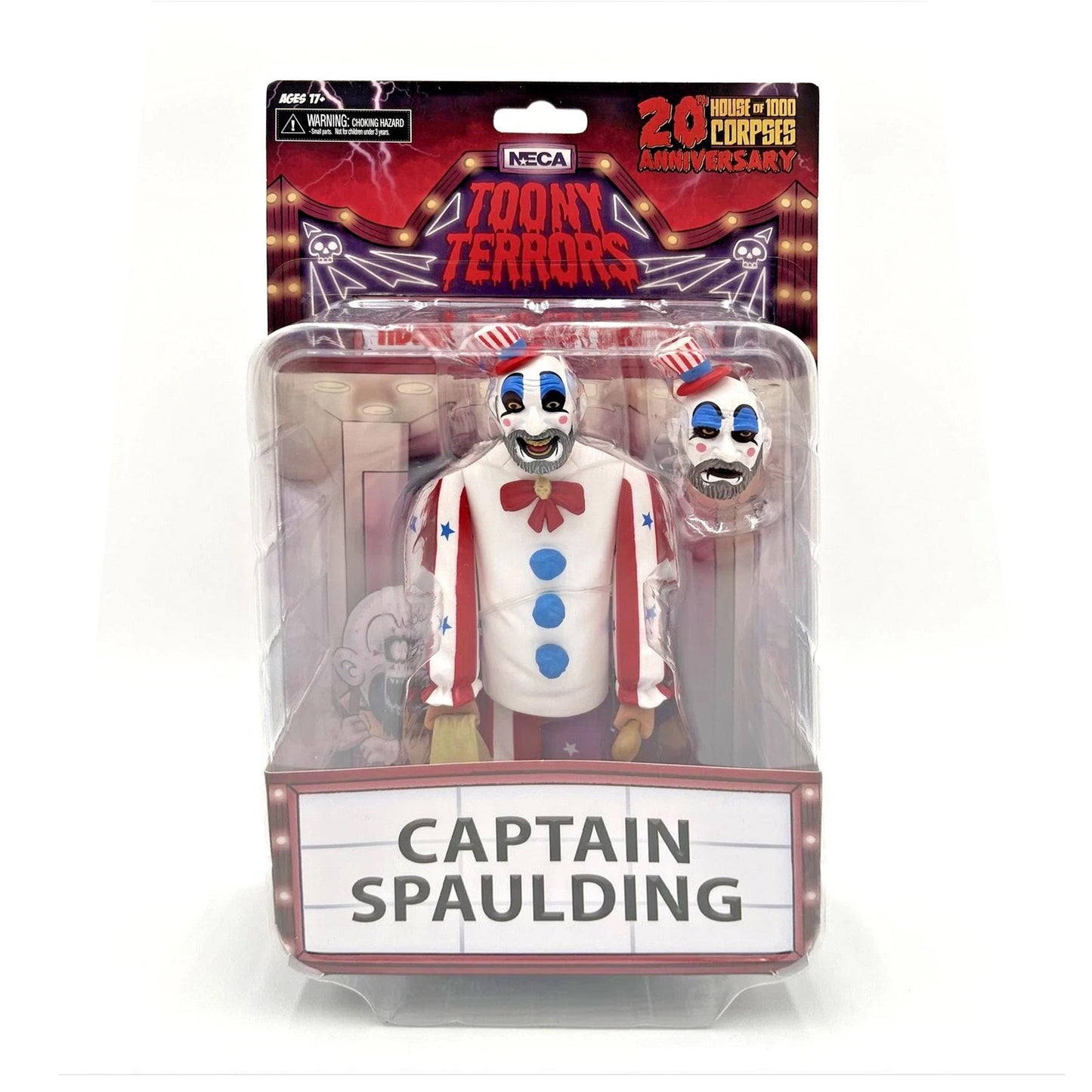 NECA - Toony Terrors House of the 1000 Corpses Captain Spaulding (Figura de 6")