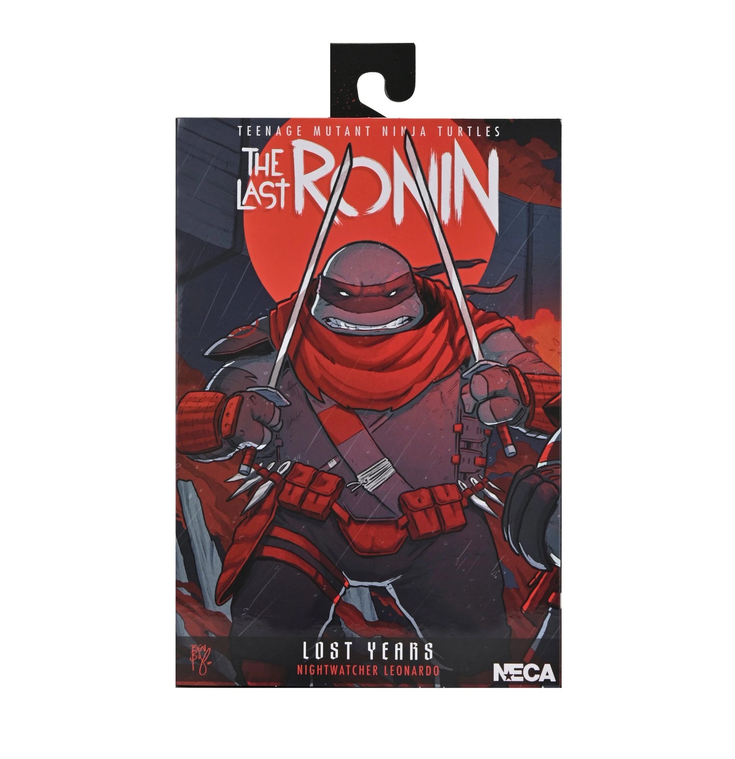 NECA - TMNT: The Last Ronin: Lost Years - Ultimate Nightwatcher Leonardo (Figura de 7")