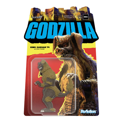 SUPER 7 - TOHO - Godzilla ReAction - King Caesar (Figura de 4")
