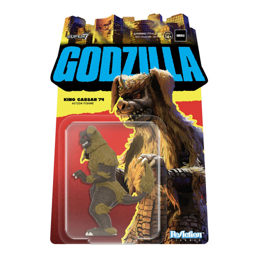 SUPER 7 - TOHO - Godzilla ReAction - King Caesar (Figura de 4")