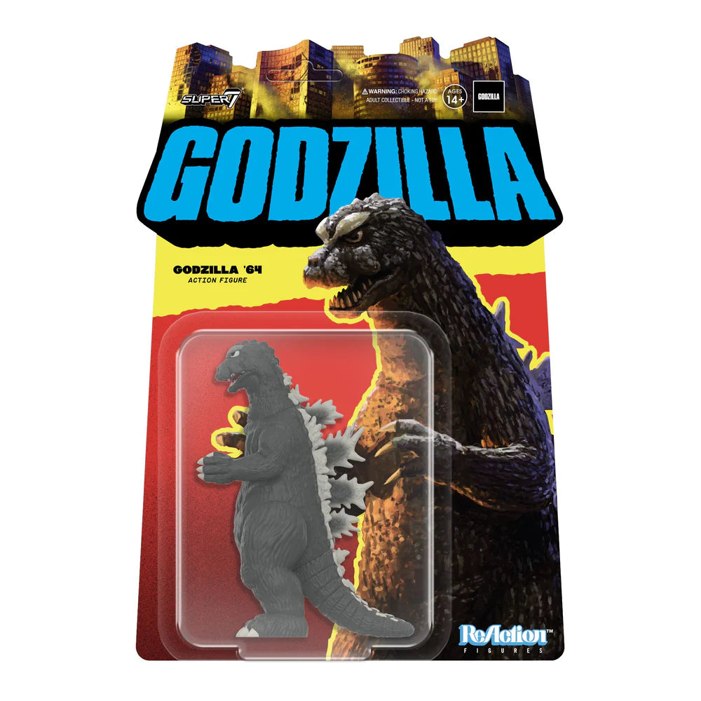SUPER 7 - TOHO - Godzilla ReAction - Godzilla 1964 (Figura de 4")
