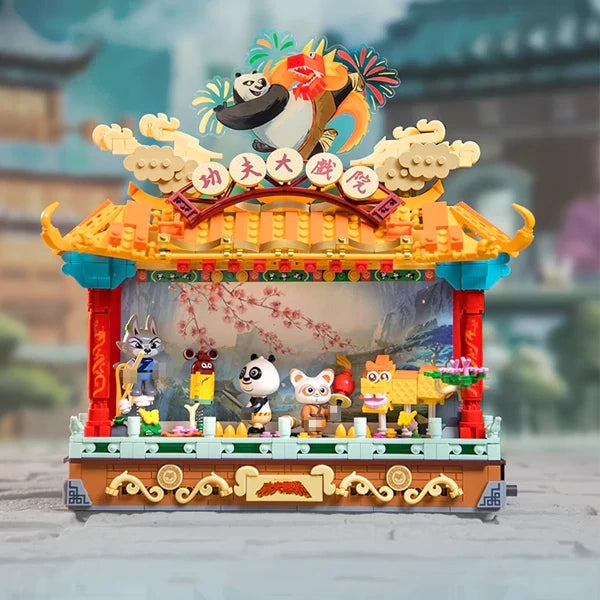 PANTASY - Kung Fu Panda - Kung Fu Theater (Bloques para armar)