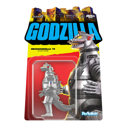 SUPER 7 - TOHO - Godzilla ReAction - Mechagodzilla 75' (Figura de 4")