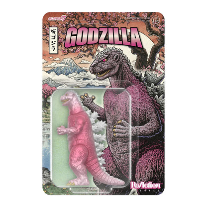 SUPER 7 - TOHO - Godzilla ReAction - Godzilla '54 (Cherry Blossom Festival) (Figura de 4")