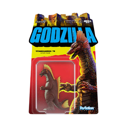 SUPER 7 - TOHO - Godzilla ReAction - Titanosaurus (Figura de 3.75")