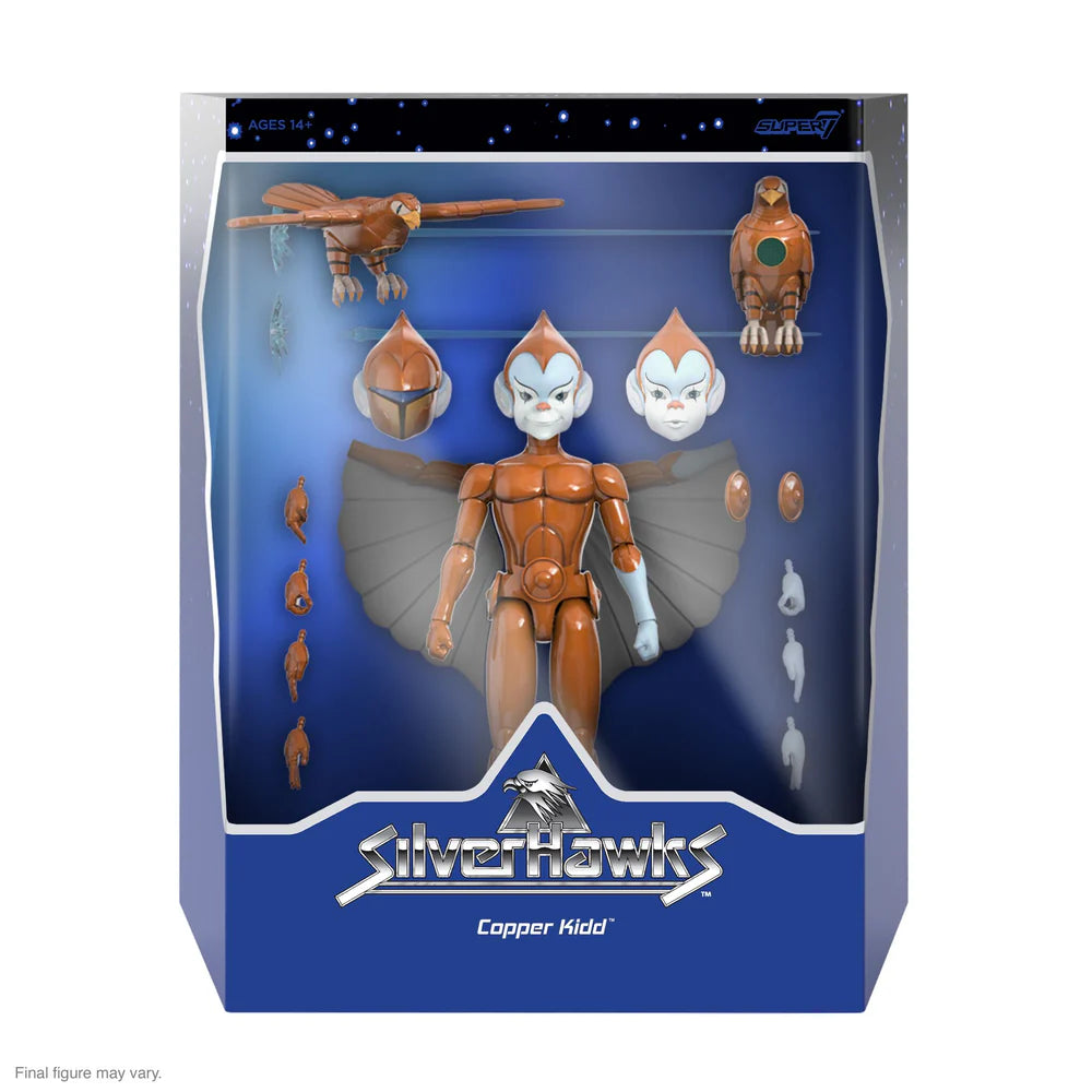 SUPER 7 - Silverhawks Ultimes! - Copper Kidd (Cartoon Accurate) (Figura de 7")