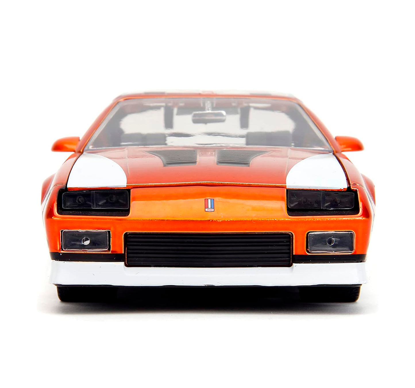 JADA TOYS - Cheetos-Chevy 1985 with Chester Cheetah - Die-cast Hollywood Rides (Auto a escala 1:24)