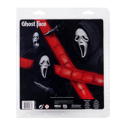 NECA - Ghost Face (Figura de 8" con ropa de tela)
