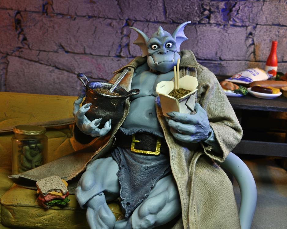 NECA - Gargoyles Detective Broadway Silver Falcon -(Figura de 7")
