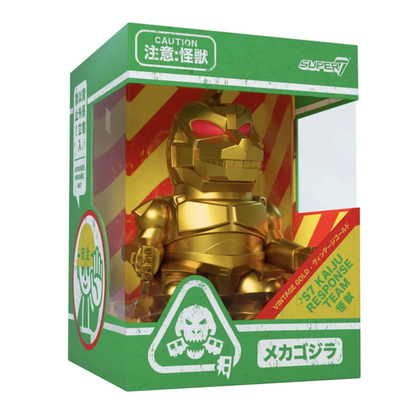 SUPER 7 - TOHO  FUN FUN! - Godzilla: Mechagodzilla (Vintage Toy Gold) (Figura de 5")