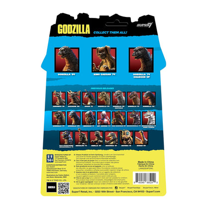 SUPER 7 - TOHO - Godzilla ReAction - Godzilla 1974 Charged Up (Figura de 4")
