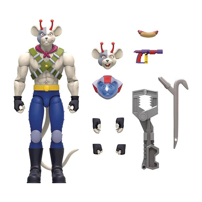 NACELLE - Biker Mice from Mars: Throttle + Vinnie + Modo (Figuras de 7" - Set de 3)