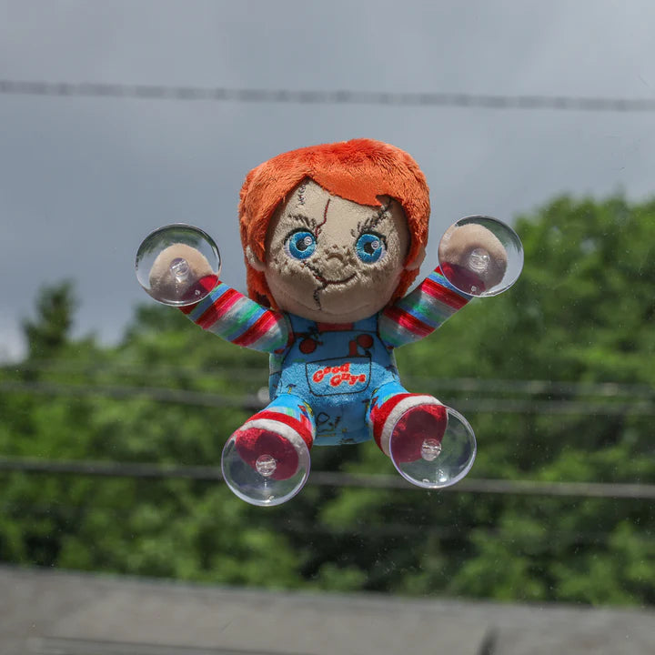 KID ROBOT - Child's Play 2: Chucky Plush Window Clinger (Peluche de 8" para ventana)