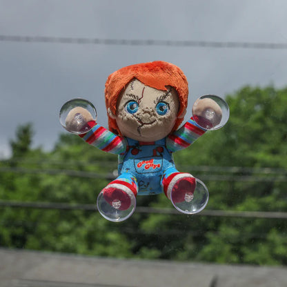 KID ROBOT - Child's Play 2: Chucky Plush Window Clinger (Peluche de 8" para ventana)
