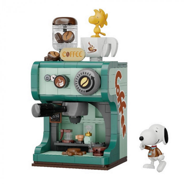 PANTASY - Snoopy (Peanuts) Retro Time Series - Coffee Maker (Bloques para armar)