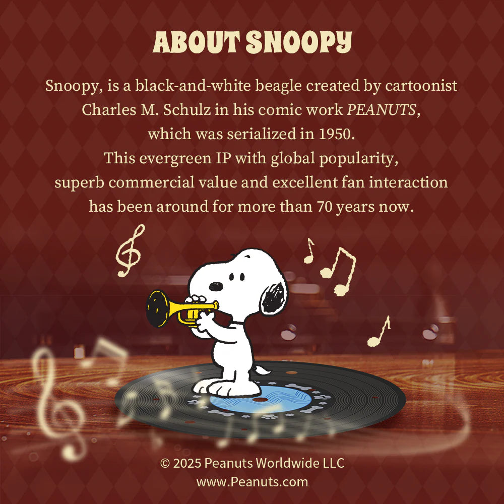 PANTASY - Snoopy (Peanuts) - Phonograph (Bloques para armar)