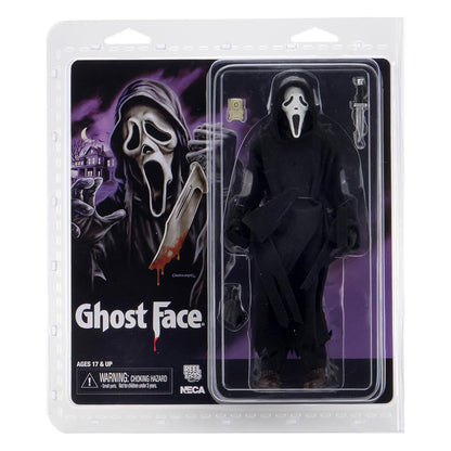 NECA - Ghost Face (Figura de 8" con ropa de tela)