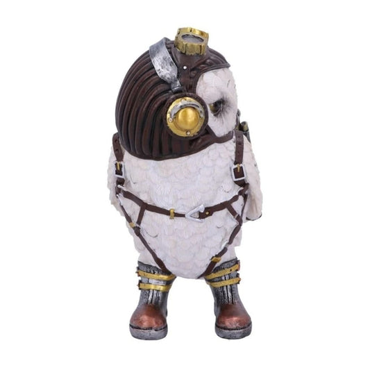 NEMESIS NOW - Alator Giftware - Adorno Búho Aviador de 21 cm