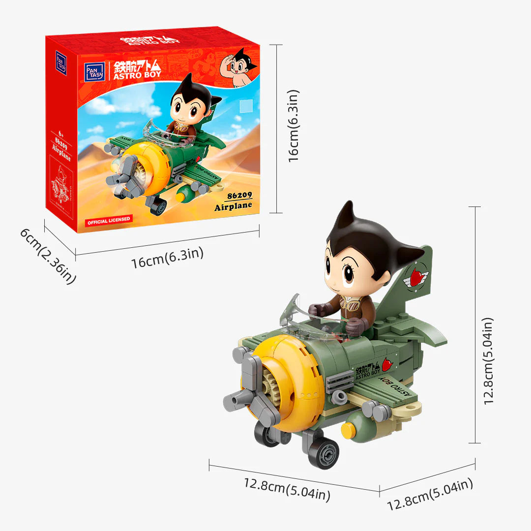 PANTASY - Astro Boy Fantastic Car Series - Airplane - (Bloques para armar)