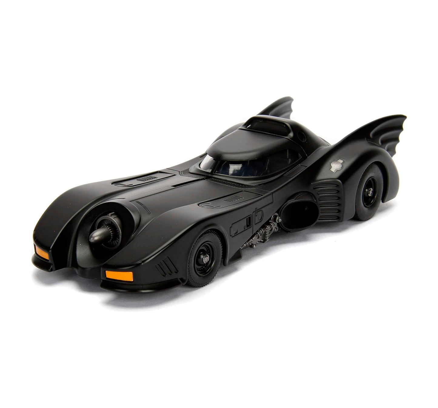 JADA TOYS - Batman - Die Cast Hollywood Rides - 1989 Batmobile with Batman Figure (Auto a escala 1:24)