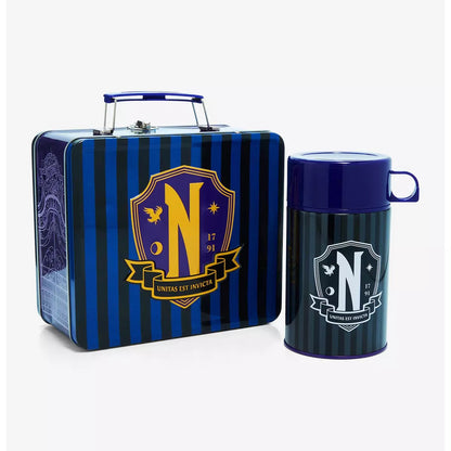 SURREAL ENTERTEINMENT - Wednesday Nevermore Academy Set (Lonchera + Termo)