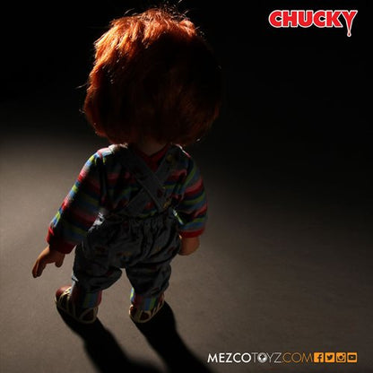 MEZCO - Child's Play Sneering Chucky (Talking Doll) (Figura de 40 cms)