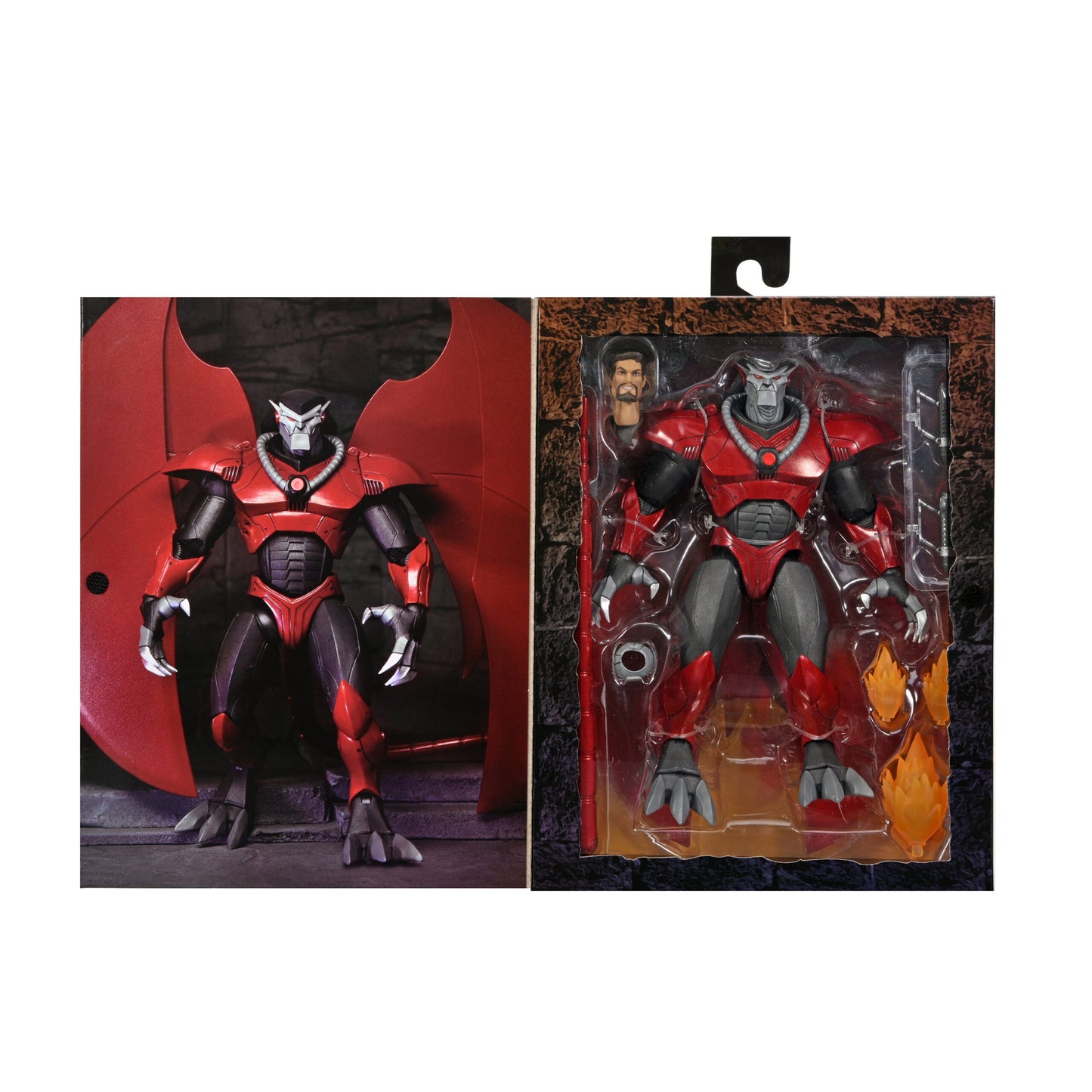 NECA - Gargoyles Ultimate! - Armored David Xanatos (Figura de 7")