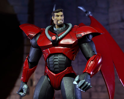 NECA - Gargoyles Ultimate! - Armored David Xanatos (Figura de 7")