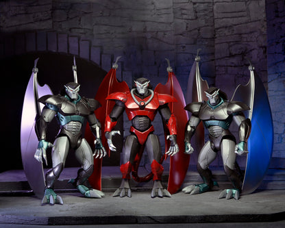 NECA - Gargoyles Ultimate! - Armored David Xanatos (Figura de 7")