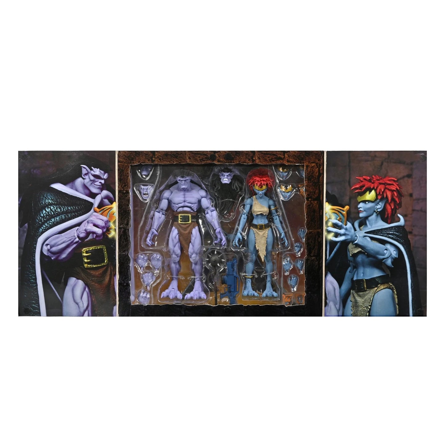 NECA - Gargoyles Ultimate! - Goliath & Demona 2-Pack (Figuras de 7")