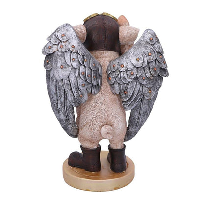 NEMESIS NOW - Steampunk Porky Pilot - Adorno de 23 cm