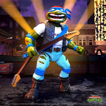 SUPER 7 - TMNT Ultimates! Wave 10 - Classic Rocker Leo (Figura de 7")