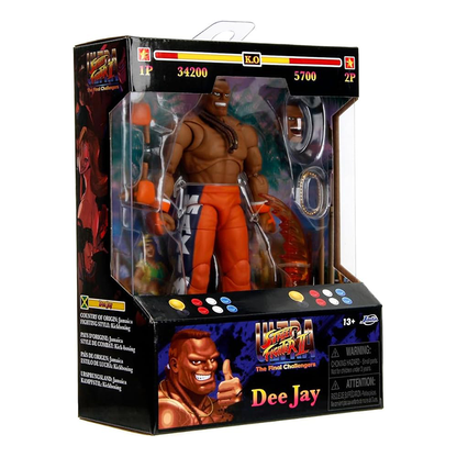 JADA TOYS - Street Fighter II Ultra - Dee Jay (Figura de 6")
