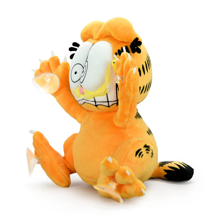 KID ROBOT - Garfield scared - Suction cup window clinger (Peluche de 8" para ventana)