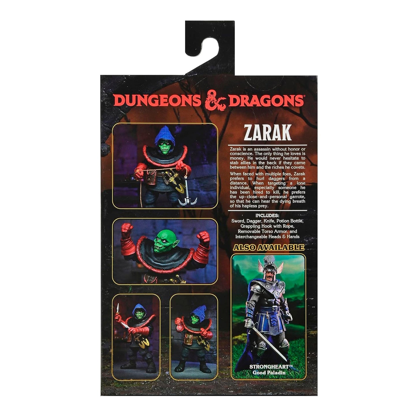 NECA - Dungeons and Dragons Ultimate! - Zarak (Figura de 7")