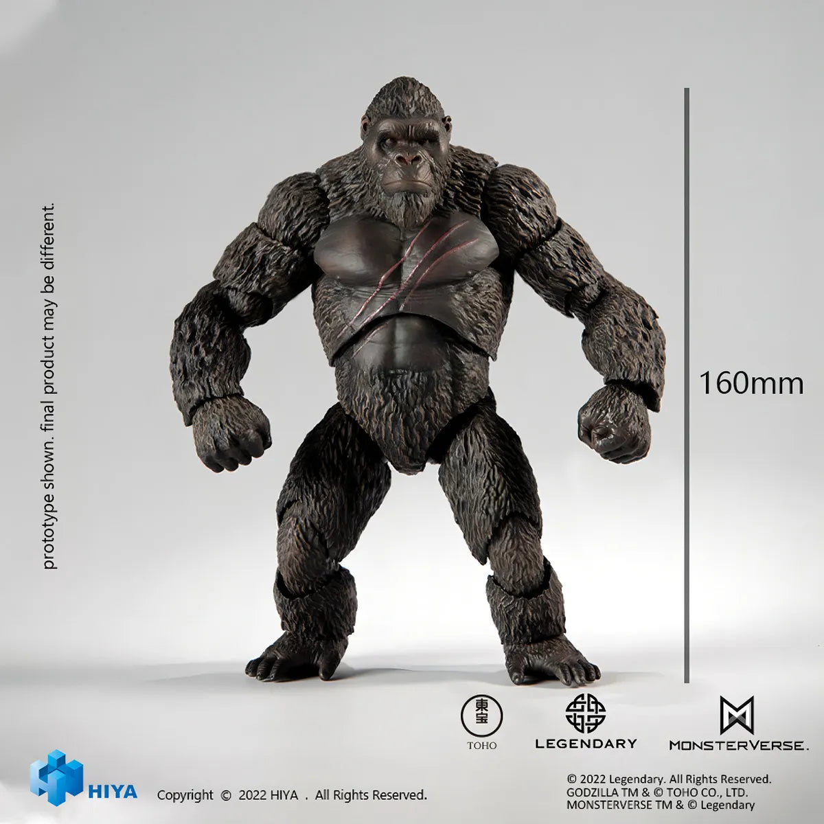HIYA TOYS - Godzilla x Kong: The New Empire Exquisite Basic King Kong