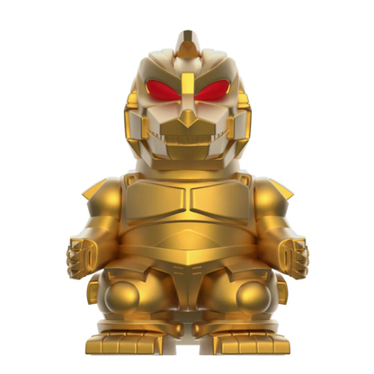 SUPER 7 - TOHO  FUN FUN! - Godzilla: Mechagodzilla (Vintage Toy Gold) (Figura de 5")