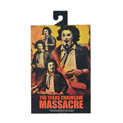 NECA - Texas Chainsaw Massacre - 50th Anniversary Ultimate Leatherface with Pretty Woman Mask (Figura de 7")