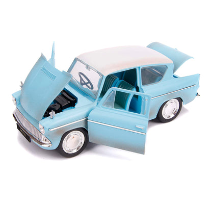 JADA TOYS - Harry Potter and 1959 Ford Anglia - Die-cast Hollywood Rides (Auto a escala 1:24)