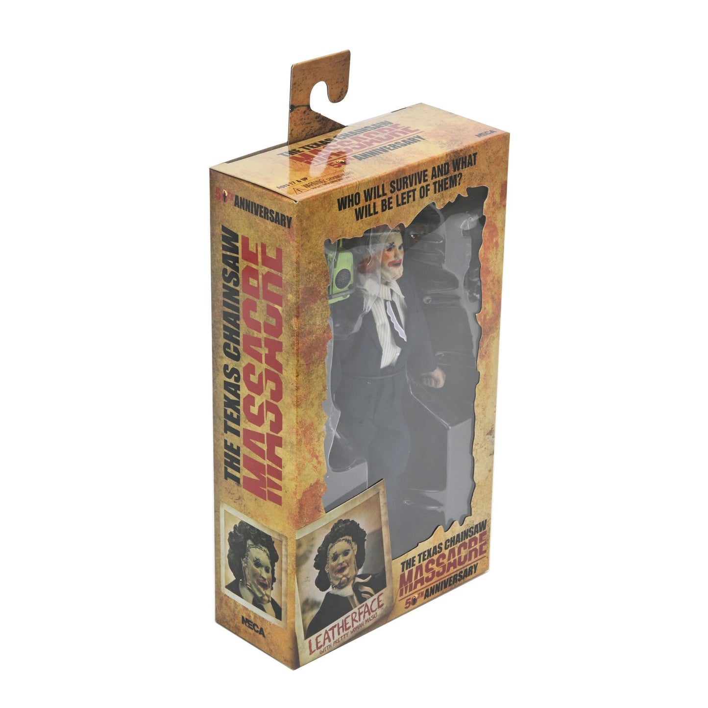 NECA - Texas Chainsaw Massacre - Leatherface (Pretty Woman Mask) 50th Anniversary (Figura de 8")
