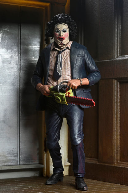 NECA - Texas Chainsaw Massacre - 50th Anniversary Ultimate Leatherface with Pretty Woman Mask (Figura de 7")